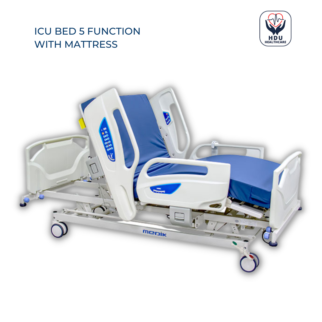 Motorized ICU Bed 5 Function HDU Medical Equipments Store
