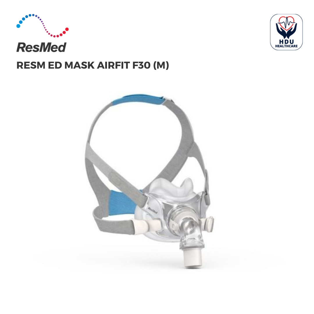 Resmed Airfit F30 Medium Cpap Full Face Mask Hdu Medical Equipments Store