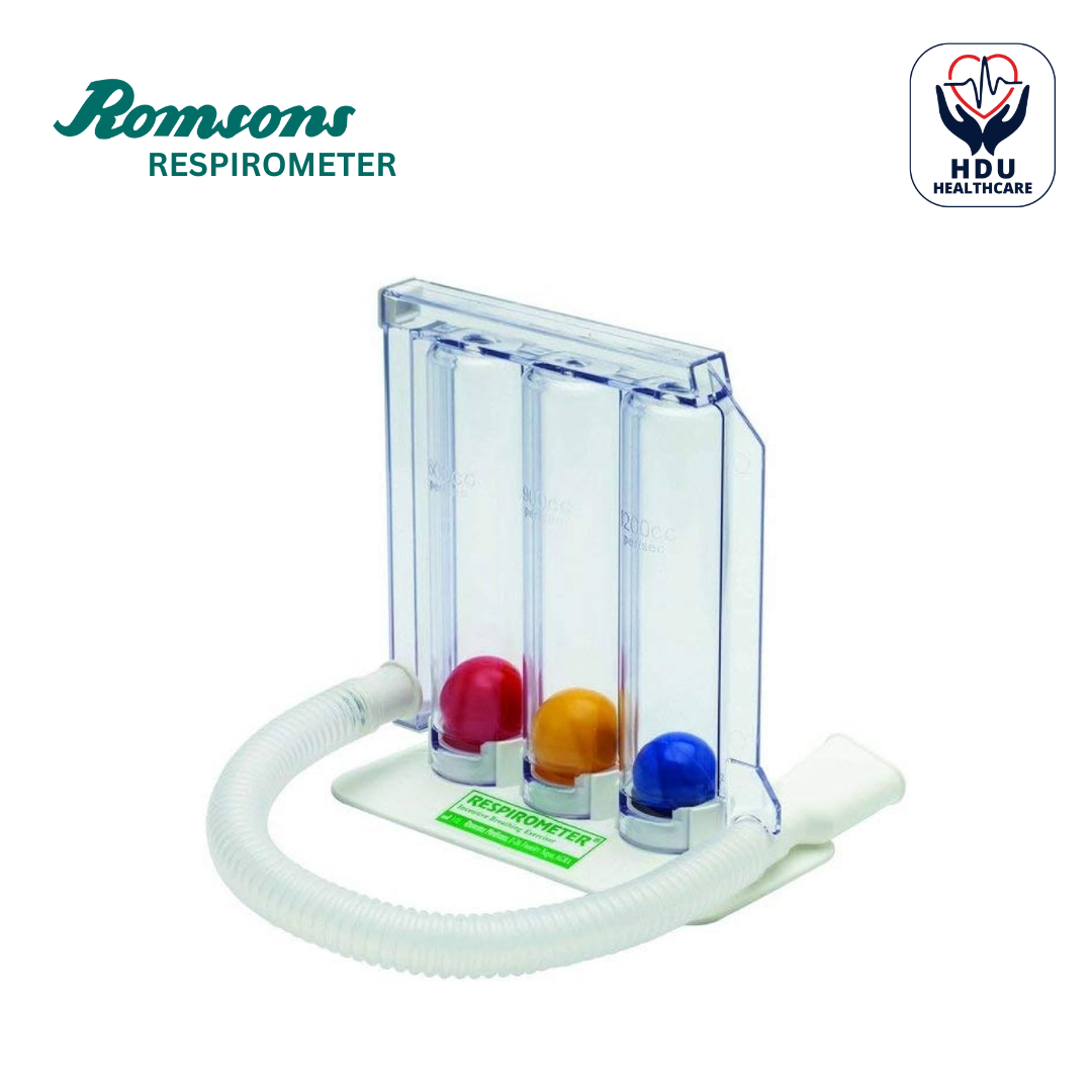 Romsons Respirometer Deep Breathing And Lung Exerciser - HDU Medical ...